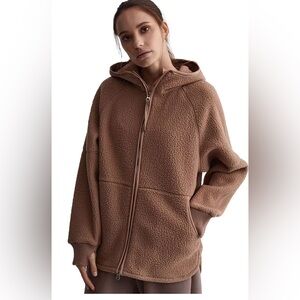 Varley Raley Zip Fleece Jacket xl nwot